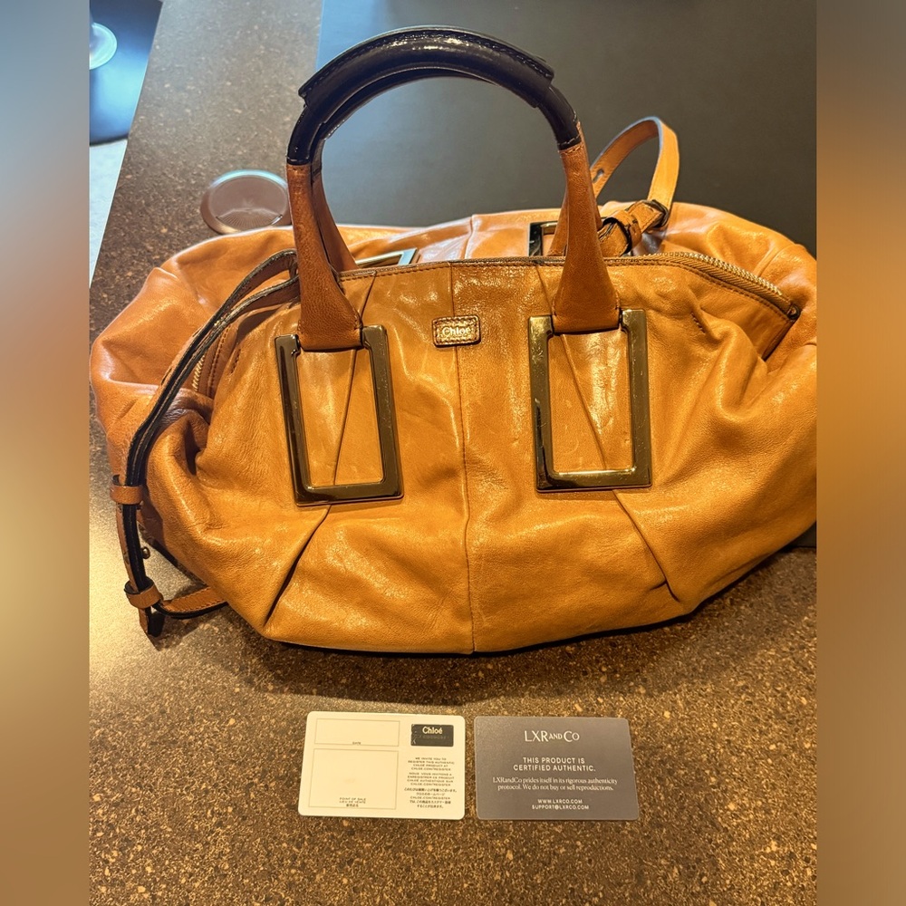 Chloe Ethel X Large Leather Bag